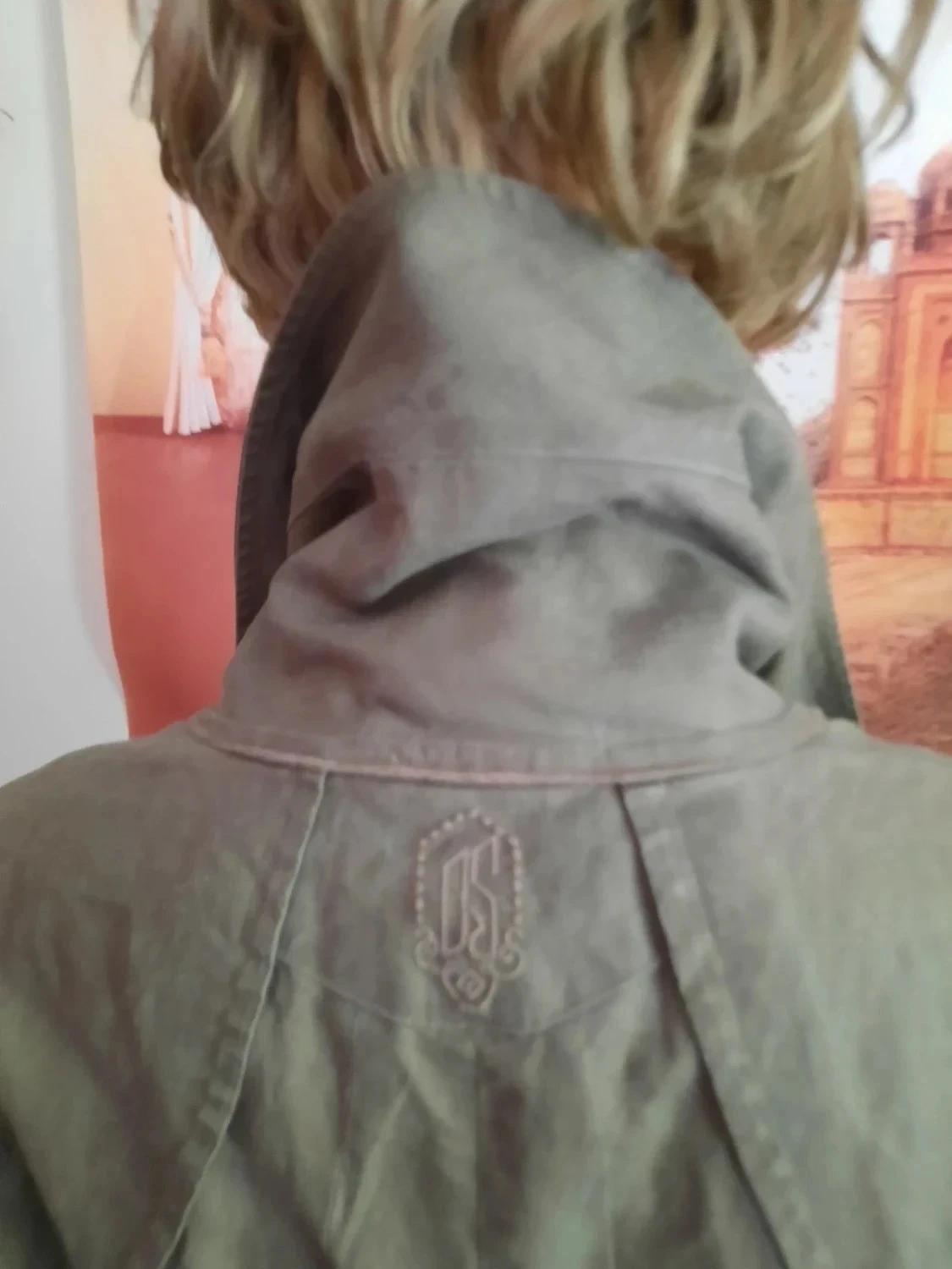 🥀Trench novo em Linho grosso, feminino Tamanho 40.One Step. – photo 8